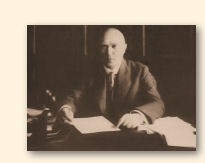 Konrad Adenauer (1876-1967), de latere Duitse Bondskanselier, hier in zijn tijd als Oberbürgermeister van Keulen