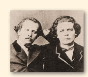 Nikolaj (1835-1881) en Anton (1829-1894)