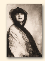 Alma Schindler, beter bekend als Alma Mahler (1879-1964)