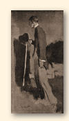 Aubrey Beardsley, portret door Walter Sickert (1860-1942), opgenomen in The Yellow Book
