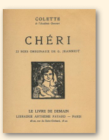 Titelpagina van de editie uit 1948 van 'Chéri' (1920)