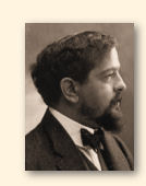 Claude Debussy, in 1905 gefotografeerd door Nadar