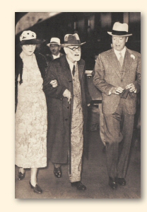 Sigmund Freud op 13 juni 1938 in Parijs