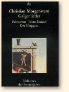 Omslag dtv-uitgave van de Galgenlieder in de Bibliothek der Erstausgaben
