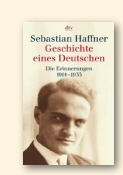 Omslag van de dtv-uitgave van Sebastian Haffners memoires van 1914 tot en met 1933