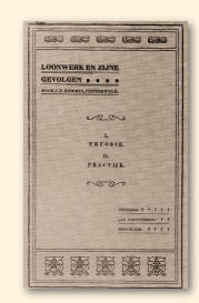 Brochure Loonwerk en zijne gevolgen, verschenen omstreeks 1905