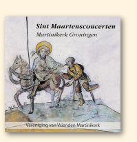 Voorzijde omslag van het cd-boekje van de Sint Maartensconcerten