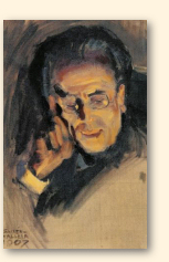 Gustav Mahler, geschilderd in 1907, door Akseli Gallén-Kallela