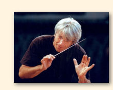 Dirigent Jacques Mercier. Foto uit oktober 2003