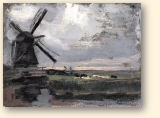 'Molen aan 't Gein' van Piet Mondriaan