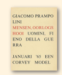 Letteromslag van de keuze, door Catharina Ypes, uit het werk van Giacomo Prampolini