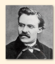 Friedrich Nietzsche in zijn jonge jaren