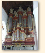 Orgel in Leeuwardens Grote- of Jacobijnerkerk
