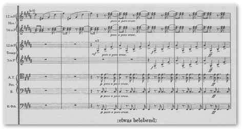 Poco a poco crescendo in het Allegro van Bruckners Zevende Symfonie