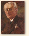 Maurice Ravel, portret door Ludwig Nauer (1888-1965)
