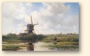 Landschap van Willem Roelofs
