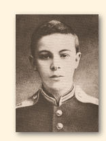 Aleksandr Skrjabin als student van het kadettenkorps