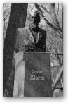 Theodor Storm, borstbeeld in zijn geboorteplaats Husum