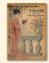 Voorplat van een Nederlandse uitgave van Thaïs door Anatole France