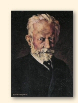 Tsjajkovski-portret door E. Winkler