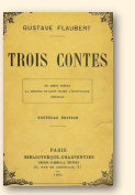 Voorplat van een nouvelle édition (1921) van de 'Trois contes' uit 1877 van Gustave Flaubert