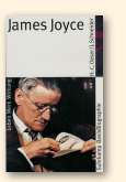 Voorzijde van de nieuwe biografie uit 2007, in de reeks Suhrkamp Basisbiographie, over James Joyce