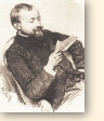 Portret (1896) van Maurits Wagenvoort door P. de Josselin de Jong