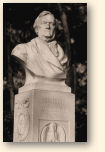 Wagner-buste ter nagedachtenis in zijn sterfplaats (1883) Venetië