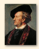 Richard Wagner door Franz von Lenbach (1871)