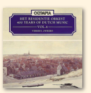 Voorzijde van het boekje bij de cd met de Derde Symfonie van Bernard Zweers, gecombineerd met het Fluitconcert van Theodoor Verhey